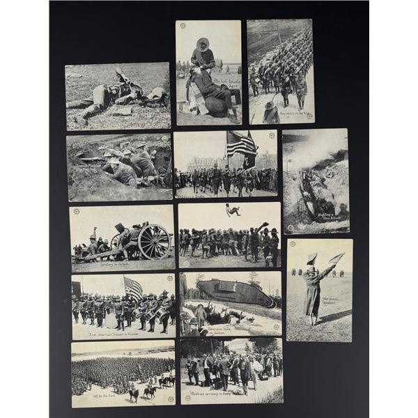 WWI WW1 Collection of RPPC Postcards