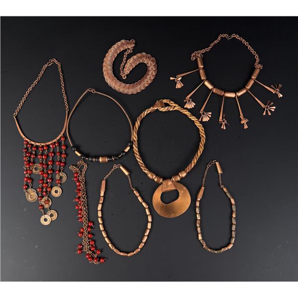 Collection of Copper Jewelry