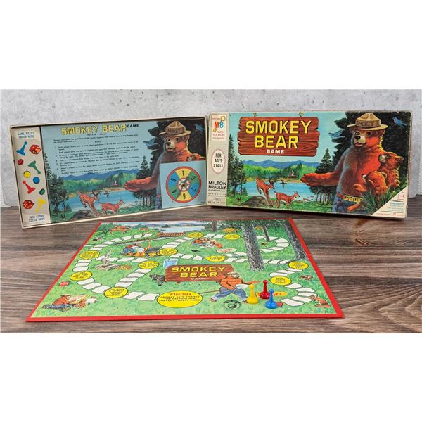 Milton Bradley Smokey Bear Board Game