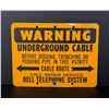 Image 1 : Bell Telephone System Warning Sign