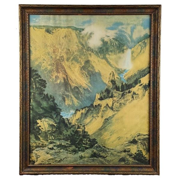 1924 Northern Pacific Railway Yellowstone Print