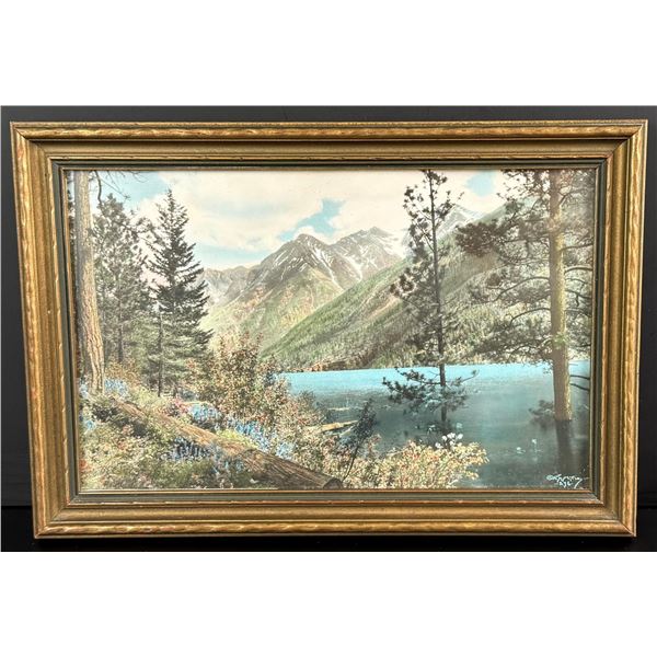 RH McKay Lake Angus McDonald Montana Photo