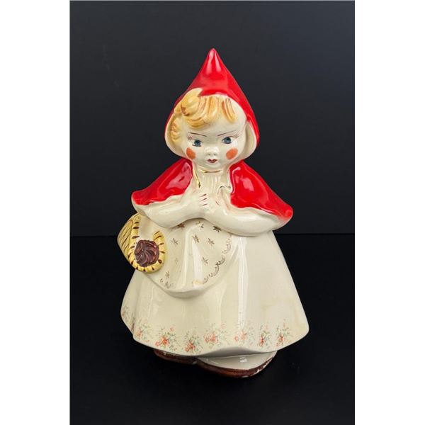 Hull Pottery Little Red Riding Hood Cookie Jar