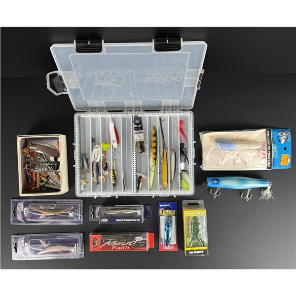 Collection of Fishing Lures Spoons