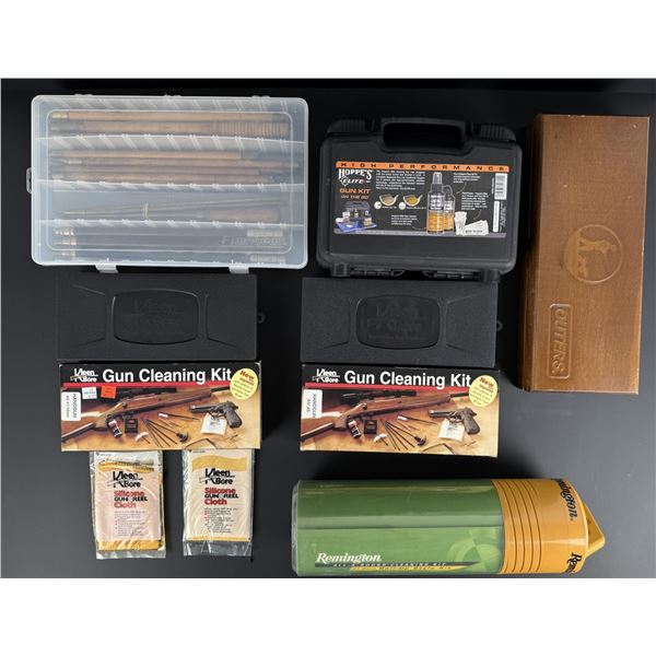 Large Collection of Gun Cleaning Kits