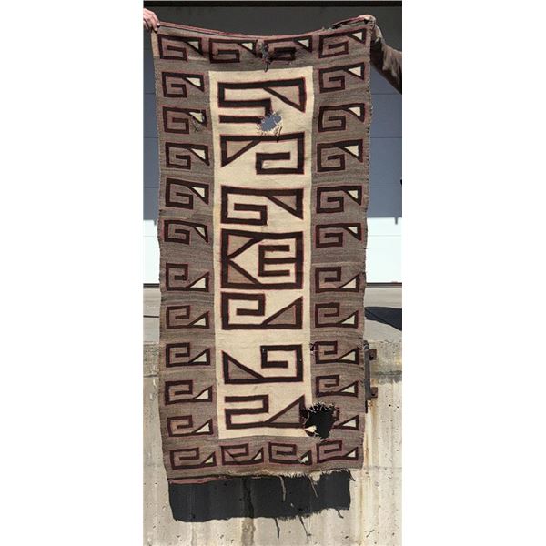 Navajo Indian Teec Nos Pos Transitional Rug