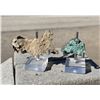 Image 2 : Malachite and Michigan Float Copper Specimens