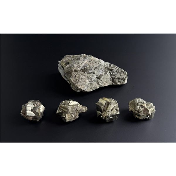 Cubic Pyrite Mineral Specimens