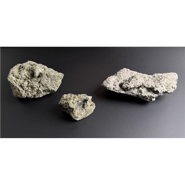 Chalcedony on Quartz Mineral Specimens