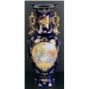 Image 2 : Limoges Porcelain Cobalt Courting Vase