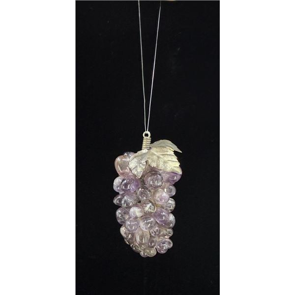 Amethyst Grape Pendant