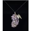 Image 2 : Amethyst Grape Pendant