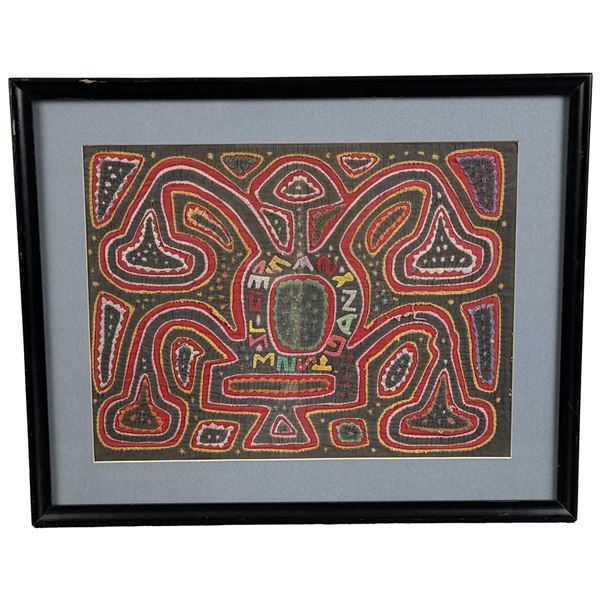 Panama Hand Stitched Kuna Mola Textile