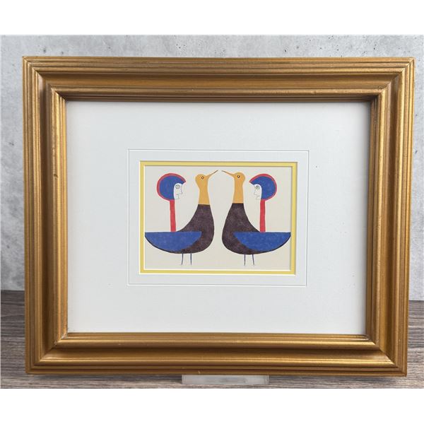 Jessie Oonark Golden Plovers Inuit Print