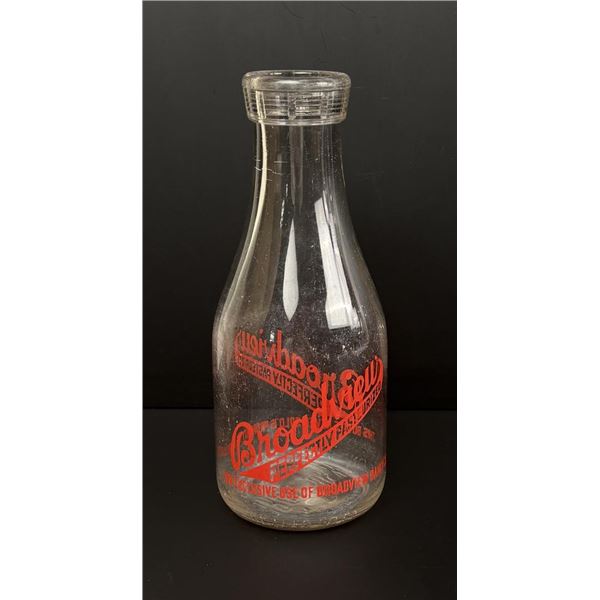 Broadview Dairy Spokane Washington Milk Bottle