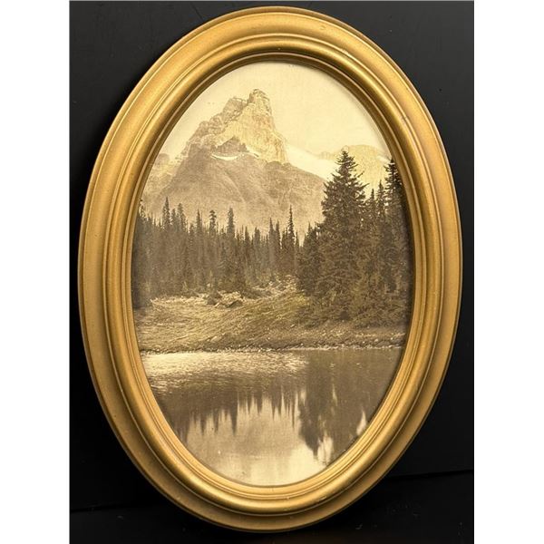 Cathedral Peak Photogravure