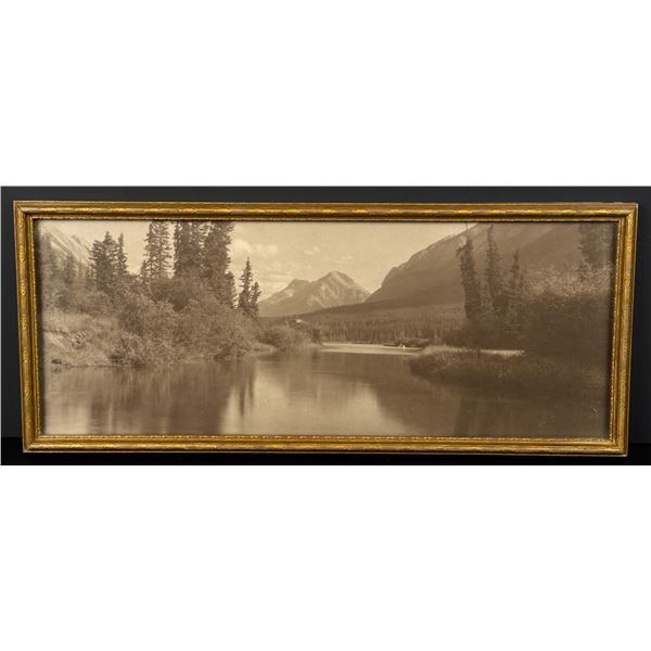 Byron Harmon Bow River Banff Canada Photo