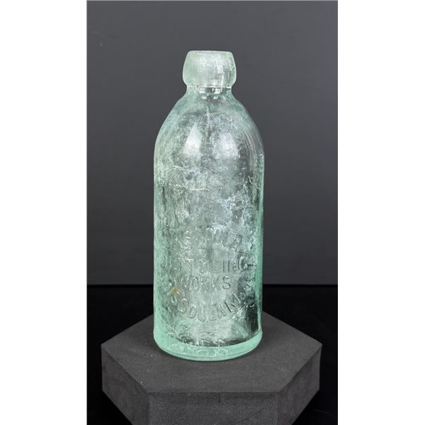 Missoula Bottling Works Montana Hutchinson Bottle