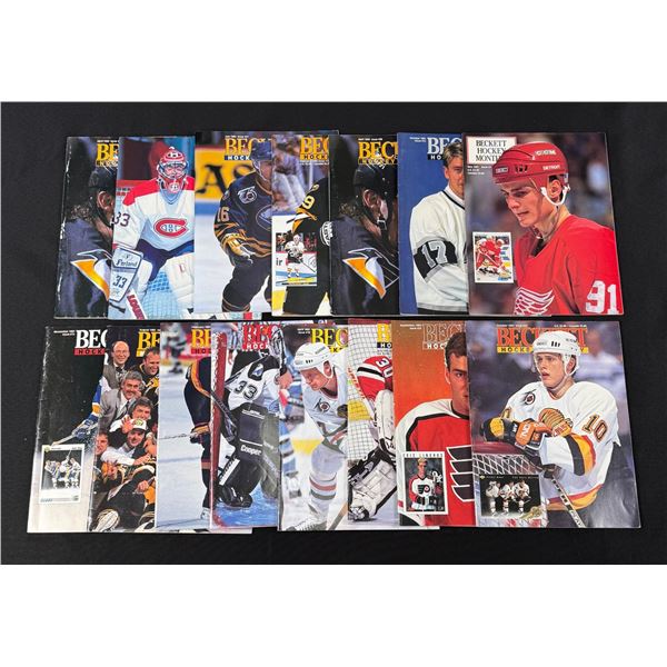 Collection of Beckett Hockey Magazines