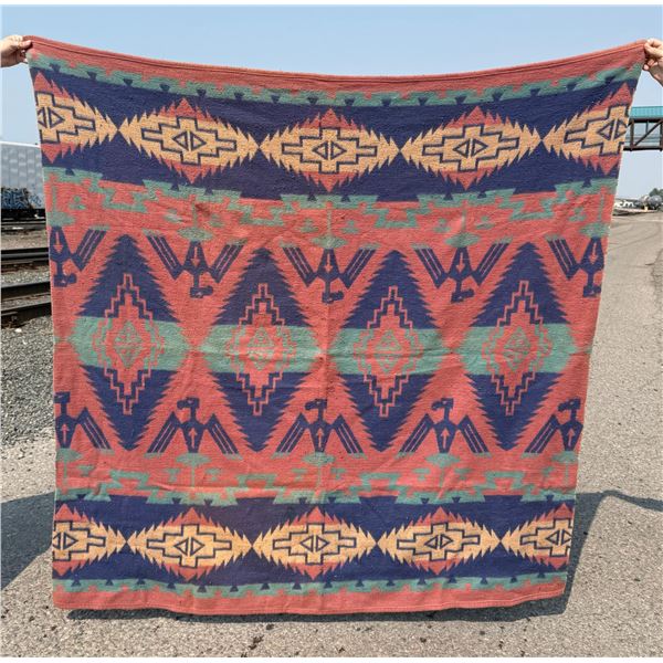 Beacon Mills Native American Pattern Camp Blanket