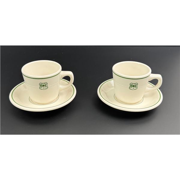 USFS US Forest Service Dining China Coffee Cups