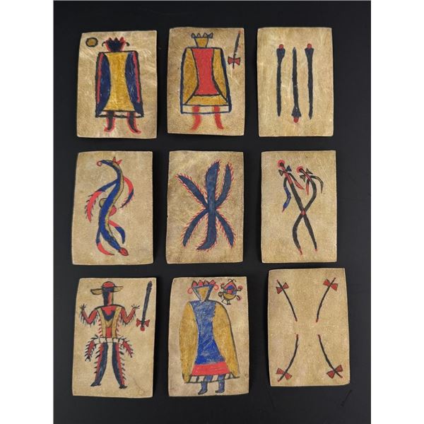Apache American Indian Parfleche Playing Cards