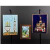 Image 1 : Russian Enamel Copper Plaques