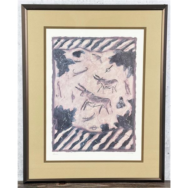 Carol McLaughlin Kortnik Cave Painting Lithograph