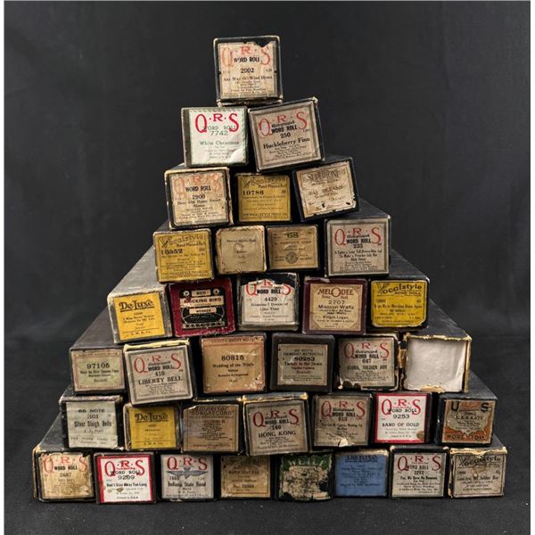 Collection of Player Piano Rolls