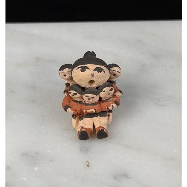 Judy Shields Acoma Pueblo Miniature Storyteller