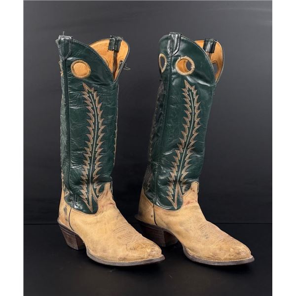 Vintage Tony Lama Bay Apache Cowboy Boots