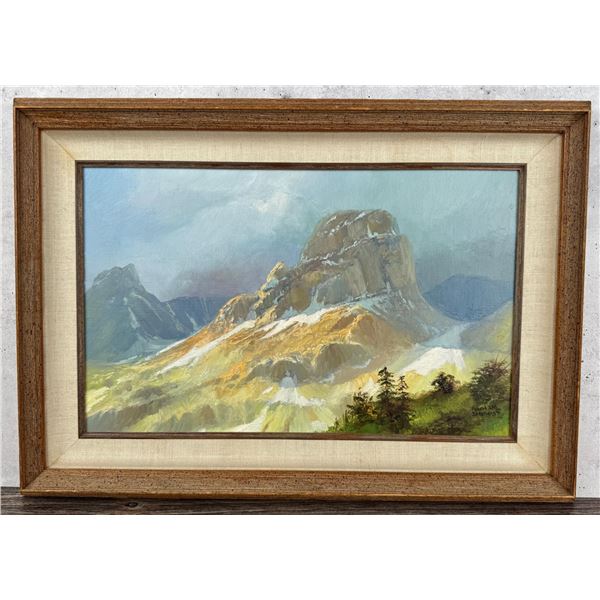 Robert Stephens Emerson Peak Painting