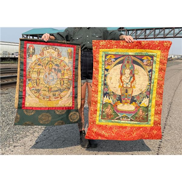 Tibetan Buddhist Thangka Paintings