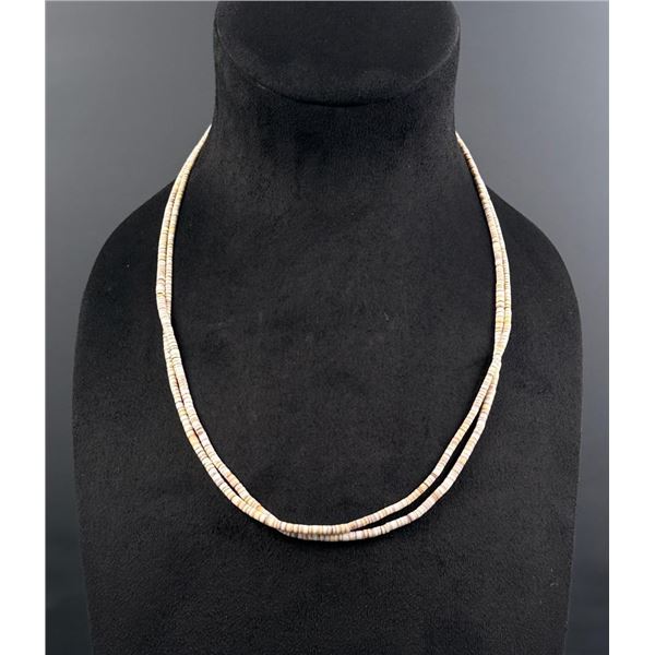 Santo Domingo Pueblo Heishi Shell Necklace