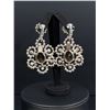 Image 2 : Kenneth Jay Lane Rhinestone Chandelier Earrings
