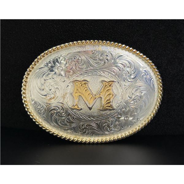 Montana Silversmiths Cowboy Belt Buckle