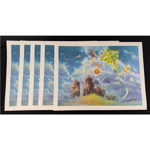 Walter Hook Buffalo Kite Missoula Montana Prints
