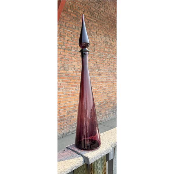 Empoli Amethyst Genie Bottle Decanter