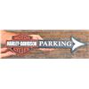 Image 1 : Cast Iron Harley Davidson Motorcycle Parking Sign