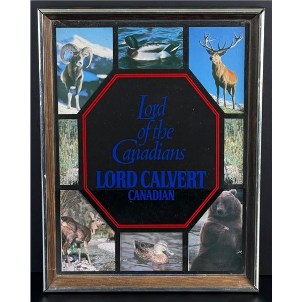 Lord Calvert Whiskey Bar Mirror