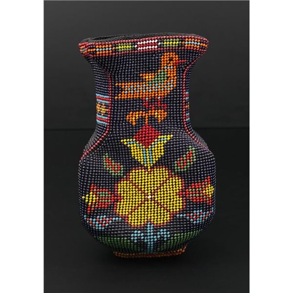 Beaded Vase