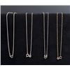 Image 2 : Collection of Sterling Silver Necklaces
