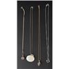 Image 3 : Collection of Sterling Silver Necklaces