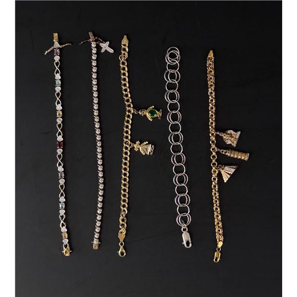 Collection of Sterling Silver Bracelets