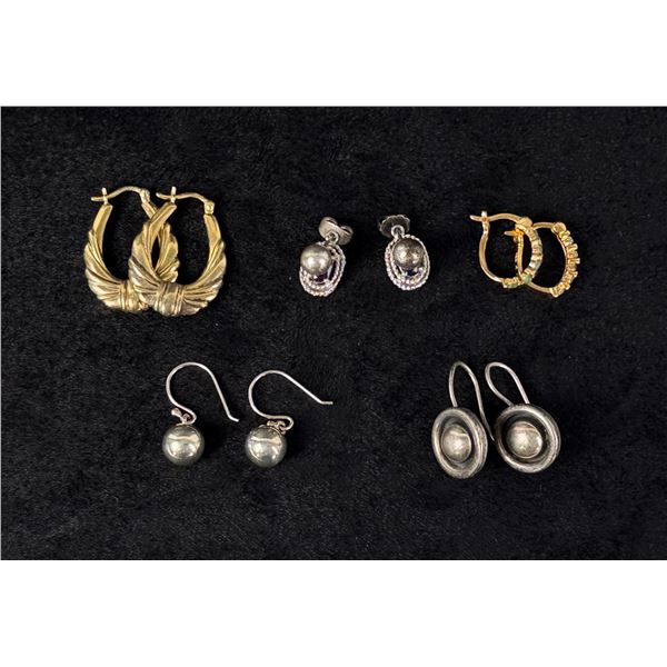 Collection of Sterling Silver Earrings
