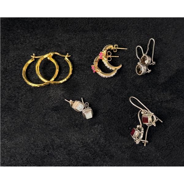 Collection of Sterling Silver Earrings