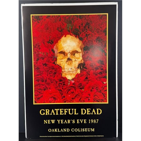 1987 Grateful Dead New Years Eve Poster