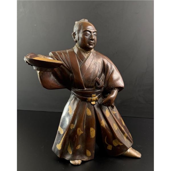 Japanese Bronze Samurai