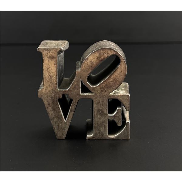 Robert Indiana Love Paperweight