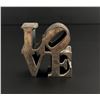 Image 1 : Robert Indiana Love Paperweight